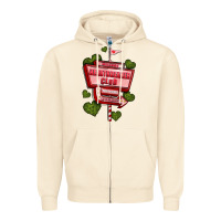 Sandshell heartbreaker club olivia Zipper Hoodie - OliviaCreatesArt