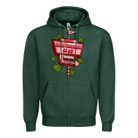 Sports Green heartbreaker club olivia Zipper Hoodie - OliviaCreatesArt