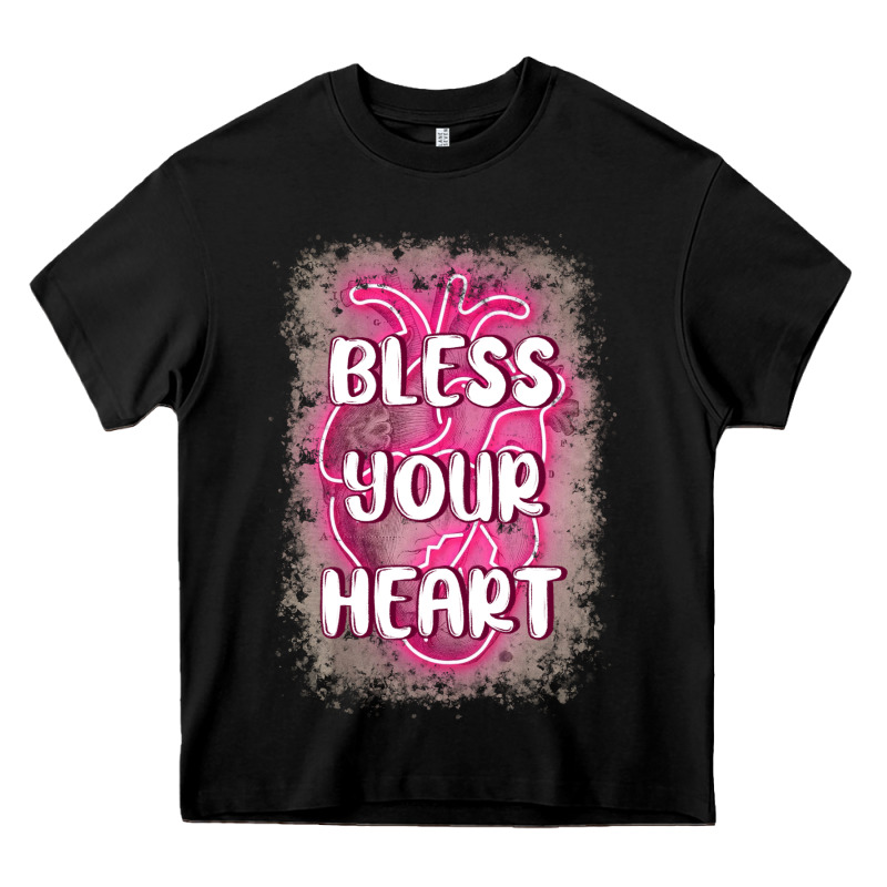 Bless Your Heart Heavy Core Tee by MaliasSmallBusiness | Teevron