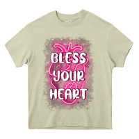 Mossy bless your heart Heavy Core Tee - MaliasSmallBusiness