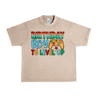 French Oak birthday boy to level up Urban Heavy Tee - JahusDesignShop