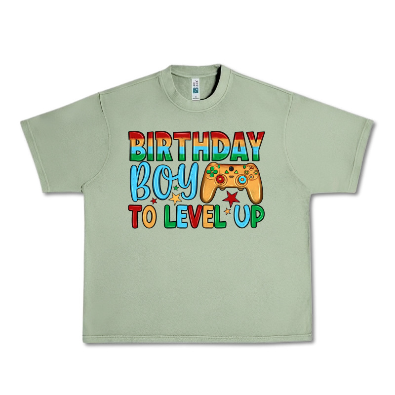 Birthday Boy To Level Up Urban Heavy Tee by JahusDesignShop | Teevron