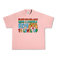 Salmon birthday boy to level up Urban Heavy Tee - JahusDesignShop