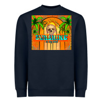 Navy sunshine on my mind Heavyweight Sweatshirt - TumblerDesignByShophia