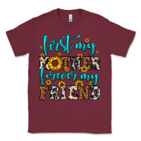 Burgundy name mother and friend tribute design Classic Tee - LillyAllenDesigns