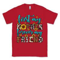 Red name mother and friend tribute design Classic Tee - LillyAllenDesigns