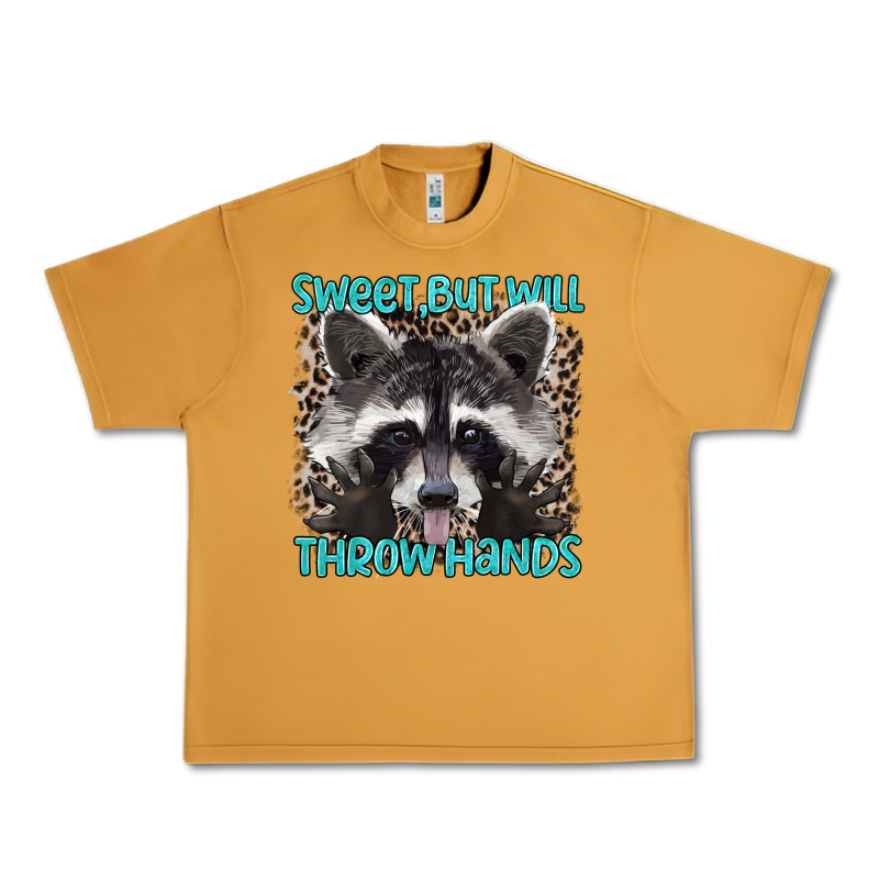 Sweet But Will Throw Hands Urban Heavy Tee by Artiststas | Teevron