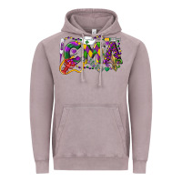Vintage Zinc CMA Certified Medical Assistant Mardi Gras Vintage Hoodie - LillyAllenDesigns