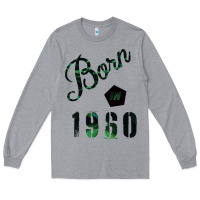 Heather Grey Born In 1960 Long Sleeve Tee - Bettercallsaul