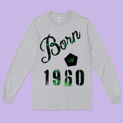 Born In 1960 Long Sleeve Tee Designed By Bettercallsaul