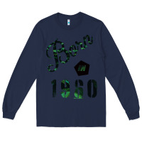 Navy Born In 1960 Long Sleeve Tee - Bettercallsaul