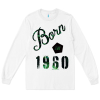 White Born In 1960 Long Sleeve Tee - Bettercallsaul
