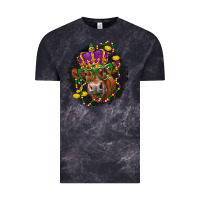 Cloud Black Mardi Gras red Angus Vintage Tee - LillyAllenDesigns