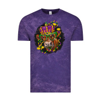 Cloud Purple Mardi Gras red Angus Vintage Tee - LillyAllenDesigns