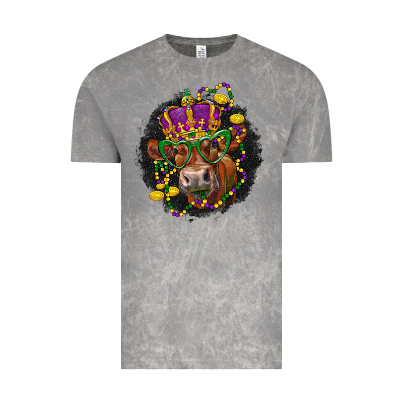 Mardi Gras Red Angus Vintage Tee by LillyAllenDesigns | Teevron