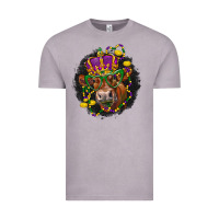 Vintage Zinc Mardi Gras red Angus Vintage Tee - LillyAllenDesigns