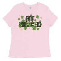 Bubblegum Pink fit shaced Ladies Tee - MaliasSmallBusiness