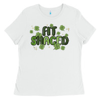 White fit shaced Ladies Tee - MaliasSmallBusiness
