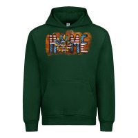 Forest Green home america Urban Hoodie - SublimationCraftShop