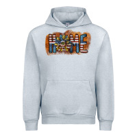 Heather Grey home america Urban Hoodie - SublimationCraftShop