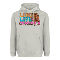 Western Long Live Cowgirls With Roses Heavyweight Hoodie | Teevron