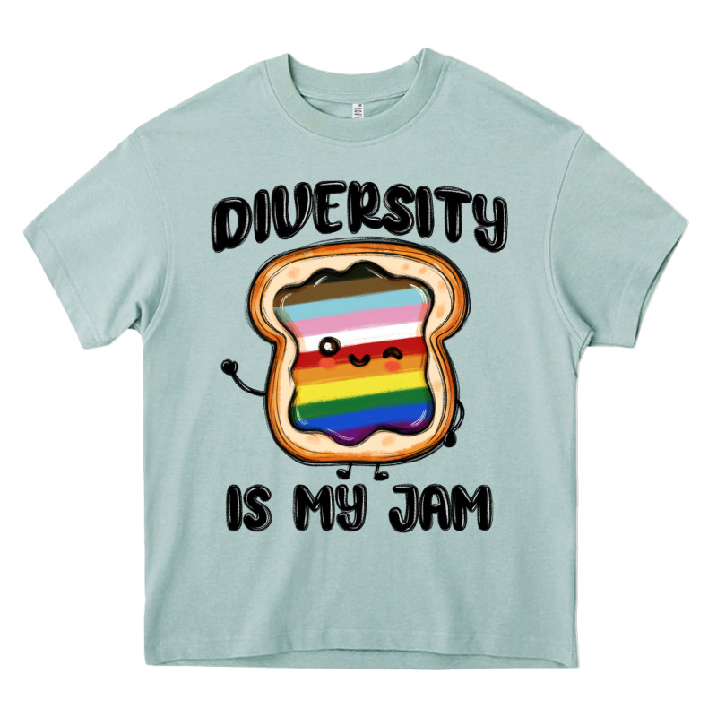 Diversity Is My Jam Heavy Core Tee by MaliasSmallBusiness | Teevron