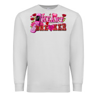 Dove Grey heart breaker Premium Sweatshirt - FaDigitalArtStudio