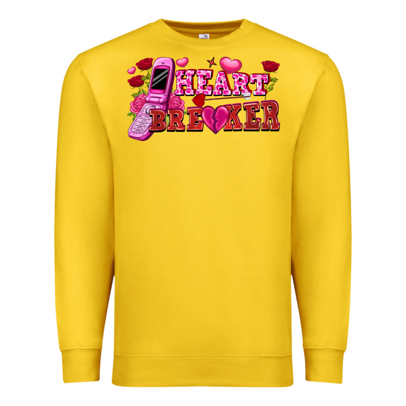 Heart Breaker Premium Sweatshirt by FaDigitalArtStudio | Teevron
