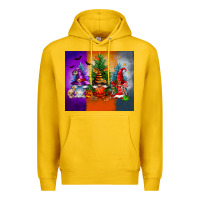 Lemon halloween gnomes Premium Hoodie - FaDigitalArtStudio