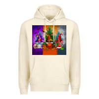 Sandshell halloween gnomes Premium Hoodie - FaDigitalArtStudio