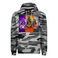 Slate Camo halloween gnomes Premium Hoodie - FaDigitalArtStudio