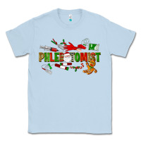 Dusty Blue christmas phlebotomist Classic Tee - LillyAllenDesigns