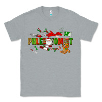 Heather Grey christmas phlebotomist Classic Tee - LillyAllenDesigns