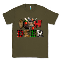 Army Green oh deer christmas Classic Tee - LillyAllenDesigns