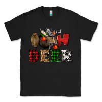 Black oh deer christmas Classic Tee - LillyAllenDesigns