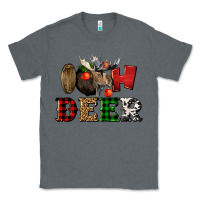 Charcoal Heather oh deer christmas Classic Tee - LillyAllenDesigns