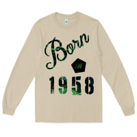 Mushroom Born In 1958 Long Sleeve Tee - Bettercallsaul