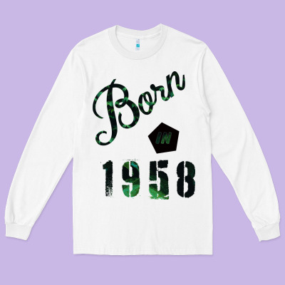 Born In 1958 Long Sleeve Tee Designed By Bettercallsaul