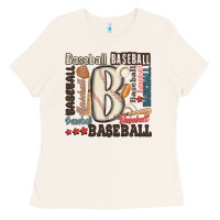 Bone baseball Ladies Tee - MaliasSmallBusiness