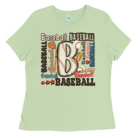 Matcha baseball Ladies Tee - MaliasSmallBusiness