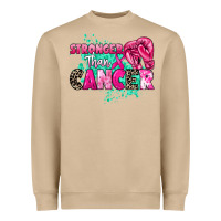 Stronger Than Cancer Heavyweight Sweatshirt | Teevron