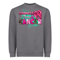 Storm Stronger than Cancer Heavyweight Sweatshirt - HowdyJamesFarm