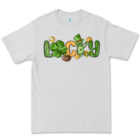 Dove Grey lucky st patrick s day Premium Tee - MaliasSmallBusiness
