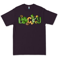 Plum lucky st patrick s day Premium Tee - MaliasSmallBusiness