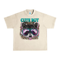 Cute But Feral Urban Heavy Tee | Teevron