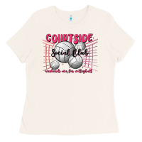 Bone volleyball mom Ladies Tee - MaliasSmallBusiness