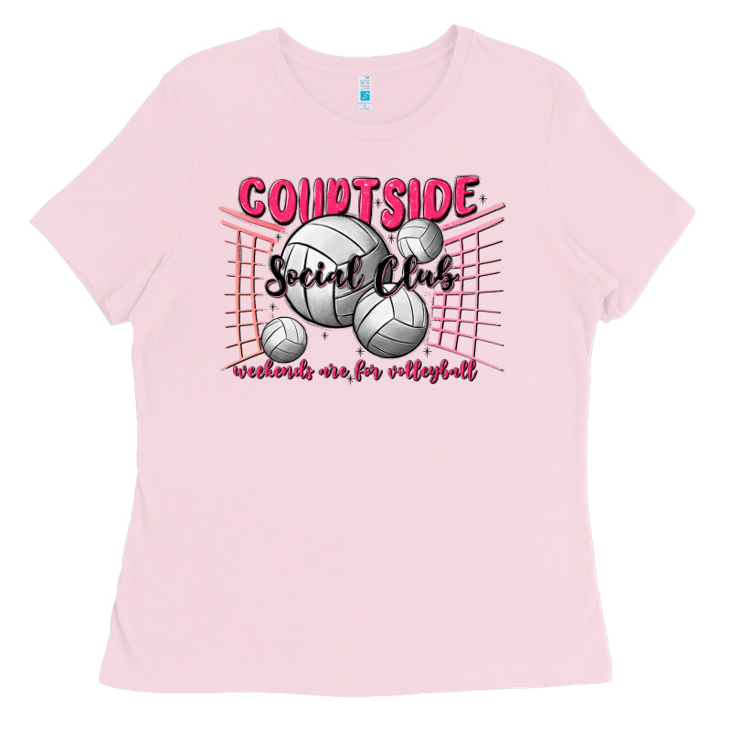 Volleyball Mom Ladies Tee by MaliasSmallBusiness | Teevron