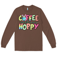 Chestnut coffee makes me hoppy easter Long Sleeve Tee - Jasminsmagicworld