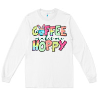 White coffee makes me hoppy easter Long Sleeve Tee - Jasminsmagicworld