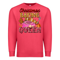 Cardinal christmas baking queen Premium Sweatshirt - FaDigitalArtStudio
